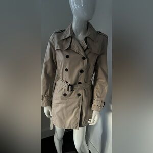 SOLD 
Banana Republic Classic Tan Trench Coat